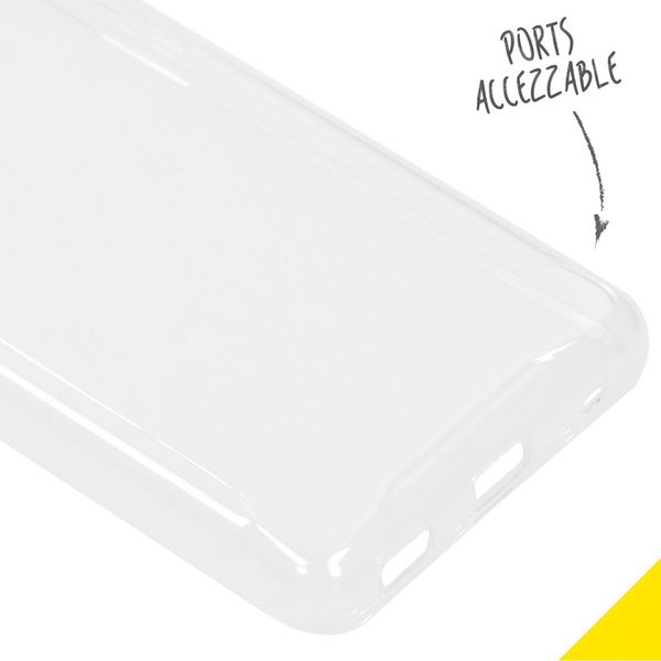 Accezz Coque Clear Samsung Galaxy Xcover Pro - Transparent