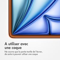 Accezz Protection d'écran en verre trempé avec applicateur Apple iPad Air 11 pouces (2026) M4 / (2025) M3 / (2024) M2