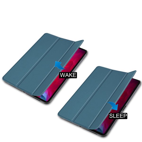 imoshion Coque tablette Trifold Apple iPad Pro 11 (2022 / 2021 / 2020 / 2018) - Vert foncé