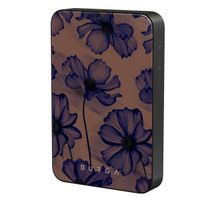 Burga Powerbank magnétique 5 000 mAh - MagSafe et Qi2 - Nuit de velours / Gunmetal
