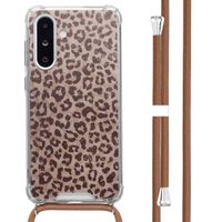 imoshion Coque Design avec cordon Samsung Galaxy A36 - Leopard Mood