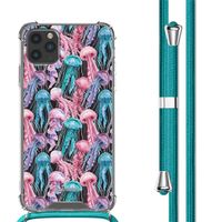 imoshion Coque Design avec cordon Apple iPhone 11 Pro - Jellyfish Watercolor