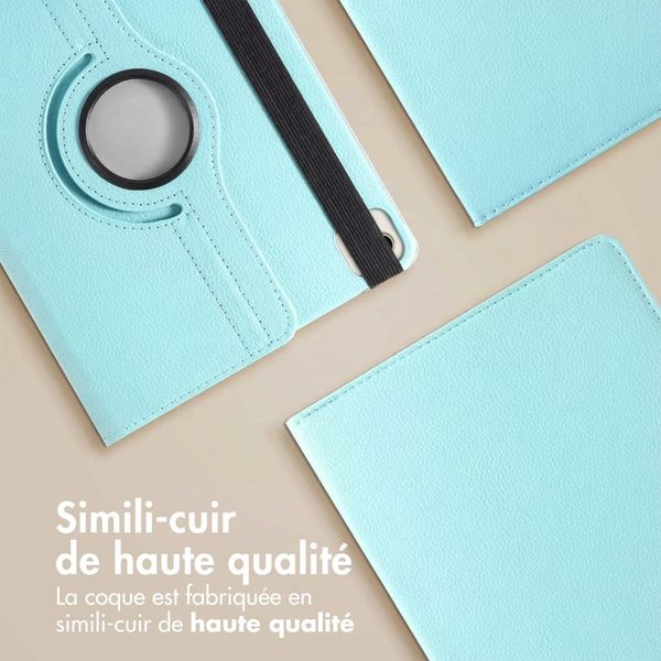 imoshion Coque tablette rotatif à 360° Apple iPad Air 13 pouces (2026) M4 / (2025) M3 / (2024) M2 - Bleu clair