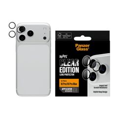 PanzerGlass Hoops Optic Rings Protection caméra Apple iPhone 18 Pro (Max) - Clear