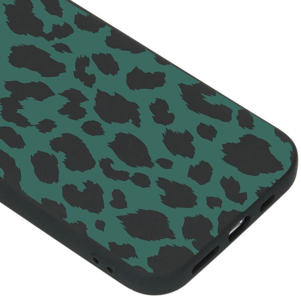 imoshion Coque Design Apple iPhone 12 (Pro) - Green Leopard