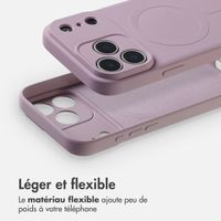 imoshion Coque Couleur avec MagSafe Apple iPhone 17 Pro Max - Violet
