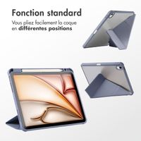 imoshion Coque tablette Origami Apple iPad 11 (2025) 11 pouces A16 / iPad 10 (2022) 10.9 pouces - Lavender