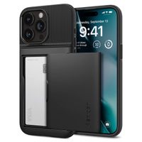 Spigen Coque Slim Armor Apple iPhone 15 Pro Max - Noir