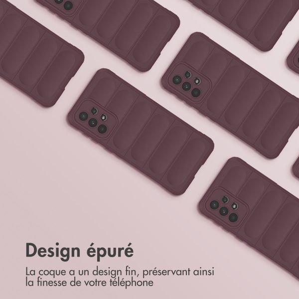 imoshion EasyGrip Backcover Samsung Galaxy A33 - Aubergine