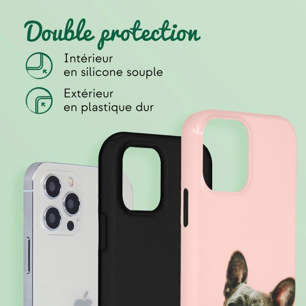 Concevez votre propre coque Tough Apple iPhone 12 (Pro) - Blanc