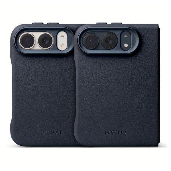 Decoded Coque en silicone MagSafe Apple iPhone Duo - Navy