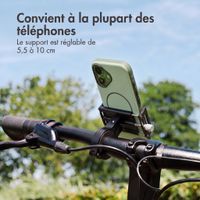 imoshion Mini support de téléphone en aluminium pour vélo - Léger - Universel - Noir