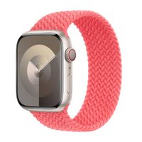 Apple 5 Pack Bracelet Solo tressé Apple Watch | 44/45/46/49 mm - Taille 7 - Lavender/ Maize/ Lake Green/ Guave/ Storm Blue