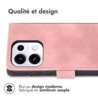 imoshion Etui de télephone portefeuille avec cordon Oppo Reno 16 / 16 Pro - Rose