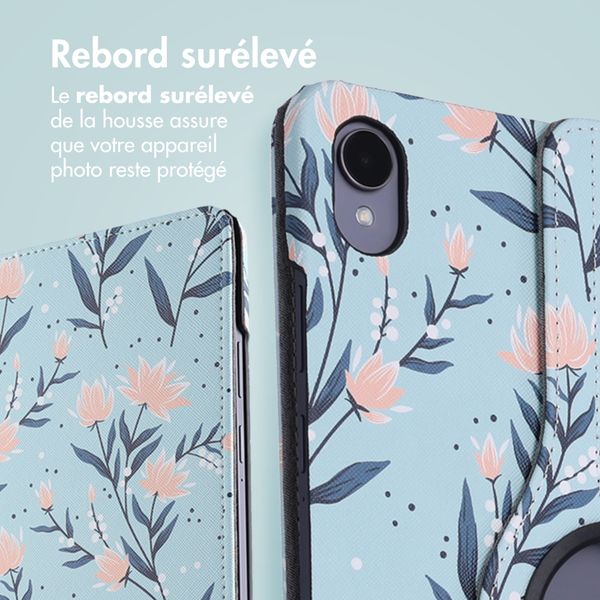 imoshion Coque tablette Design rotatif à 360° Samsung Galaxy Tab S11 - Flowers