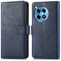 imoshion Étui de télephone portefeuille de luxe OnePlus 12R - Bleu foncé