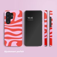 Selencia Coque arrière Vivid Samsung Galaxy S26 Ultra - Dream Swirl Pink