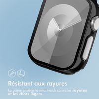 imoshion Coque rigide brillante à couverture complète Apple Watch 1 / 2 / 3 - 42 mm - Noir