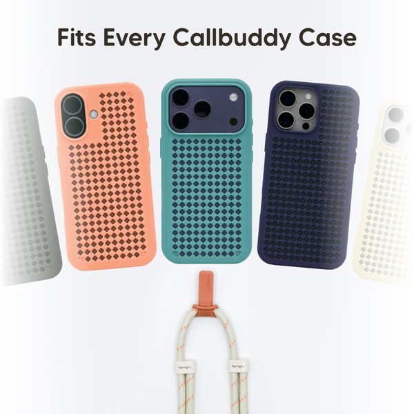 Callbuddy Lanyard - Cordon pour téléphone - Salmon Beige