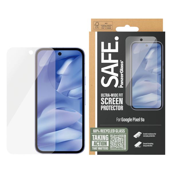 SAFE by PanzerGlass Protection d'écran Ultra-Wide Fit Google Pixel 9A
