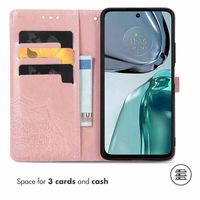 imoshion Etui de télephone Mandala Motorola Moto G62 - Rose Doré