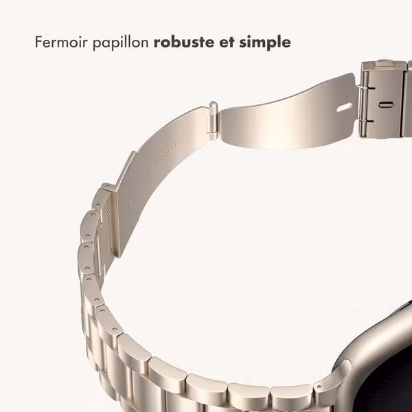 imoshion Bracelet acier Apple Watch | 38/40/41/42 mm - Starlight
