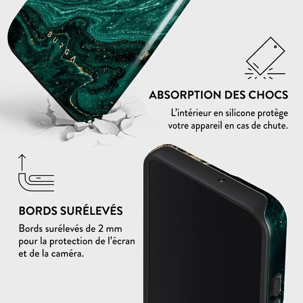 Burga Coque Tough MagSafe Samsung Galaxy S22 - Emerald Pool