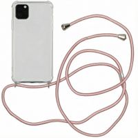 imoshion Coque arrière transparente avec cordon Apple iPhone 11 Pro Max - Rose Doré