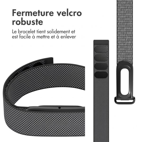 imoshion Bracelet en nylon Fitbit Air - Noir