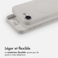 imoshion Coque Couleur avec MagSafe Apple iPhone 17e / 16e - Beige
