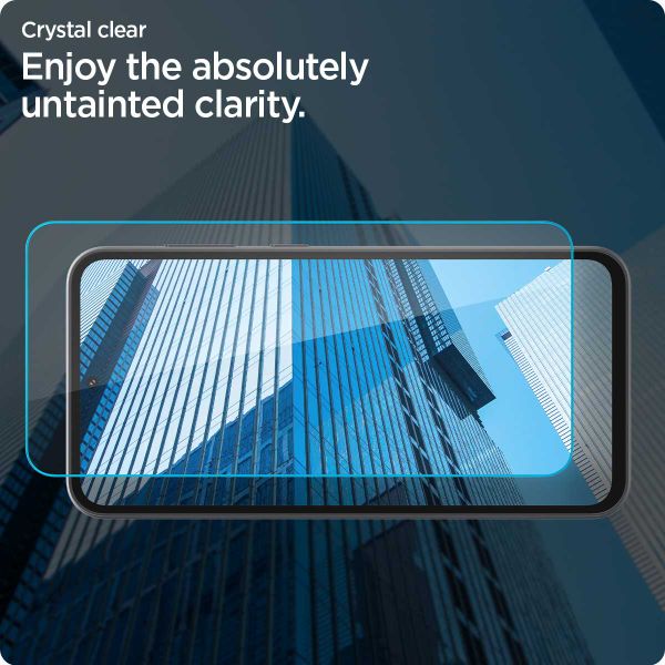 Spigen Protection d'écran en verre trempé AlignMaster Cover Samsung Galaxy S23 FE