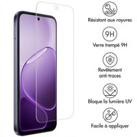 Accezz Protection d'écran en verre trempé Oppo A6 (5G)
