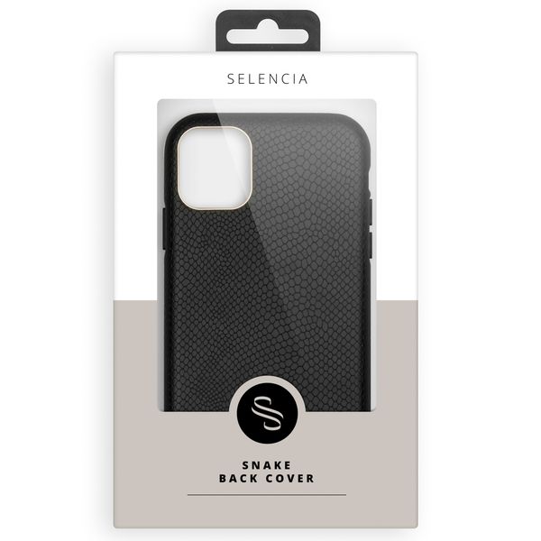 Selencia Coque Gaia Serpent Apple iPhone 13 Pro - Noir