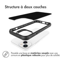 imoshion Rugged Hybrid Carbon Case Apple iPhone 13 - Noir