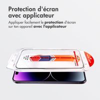 Accezz Protecteur d'écran en verre trempé + Applicateur Apple iPhone 14 Pro