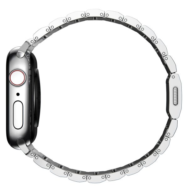 Nomad Bracelet à maillons magnétiques en acier Apple Watch | 44/45/46/49 mm - Silver