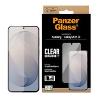 PanzerGlass Protection d'écran Ultra-Wide Fit Anti-bactérienne avec applicateur Samsung Galaxy S26 FE