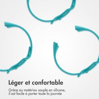 imoshion Bracelet silicone Fitbit Charge 5 / 6 - L - Turquoise