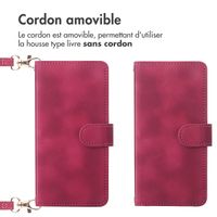 imoshion Etui de télephone portefeuille avec cordon Samsung Galaxy A17 (5G) / (4G) - Rouge