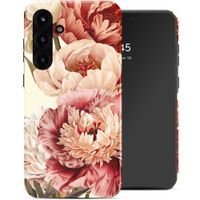 Selencia Coque arrière Vivid Samsung Galaxy S25 FE - Vintage Peony