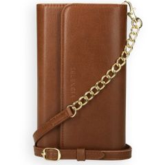 Selencia Pochette amovible en cuir végan Eny Samsung Galaxy S20 Ultra - Marron