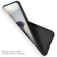Concevez votre propre coque en gel Samsung Galaxy S21 FE - Noir
