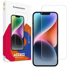 Accezz Protection d'écran en verre trempé Apple iPhone 17e / 16e / 14 / 13 / 13 Pro