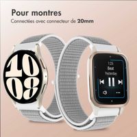 imoshion Bracelet en nylon  - Connexion universelle 20 mm - Gris