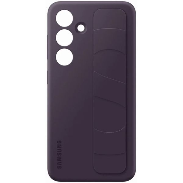Samsung Coque arrière originale Standing Grip Samsung Galaxy S24 - Dark Violet