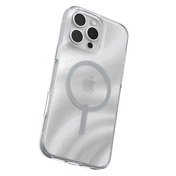 ZAGG Coque Milan Snap avec MagSafe Apple iPhone 16 Pro Max - Swirl Glitter