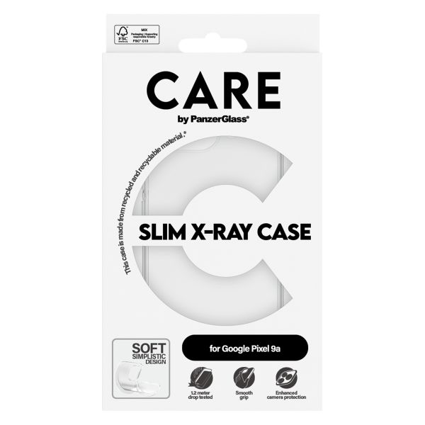 CARE by PanzerGlass Coque Fashion XR Google Pixel 9A - Transparent