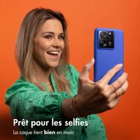 imoshion Coque Couleur Apple iPhone 15 - Cobalt Blue