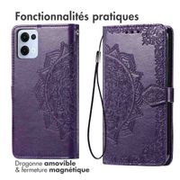 imoshion Etui de télephone Mandala Oppo Reno 13 - Violet