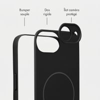 Accezz Coque Grip avec MagSafe Apple iPhone 17e / 16e - Noir